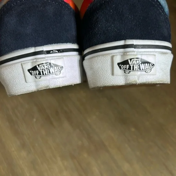 Vans Old Skool Dark Aura Black Red Skateboarding Low Cut Sneaker Shoes Women 7 - Picture 9 of 13